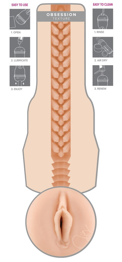 Fleshlight Jenna Haze Obsession Masturbator, Vagina