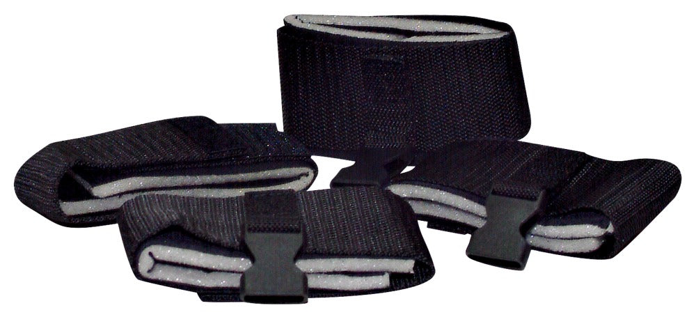 Bad Kitty Bettfessel-Set 4-teilig mit 3 Gurten