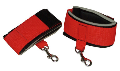 Bad Kitty Bondage-Set 8-teilig in Rot mit Fesseln, Maske, Knebel und Peitsche