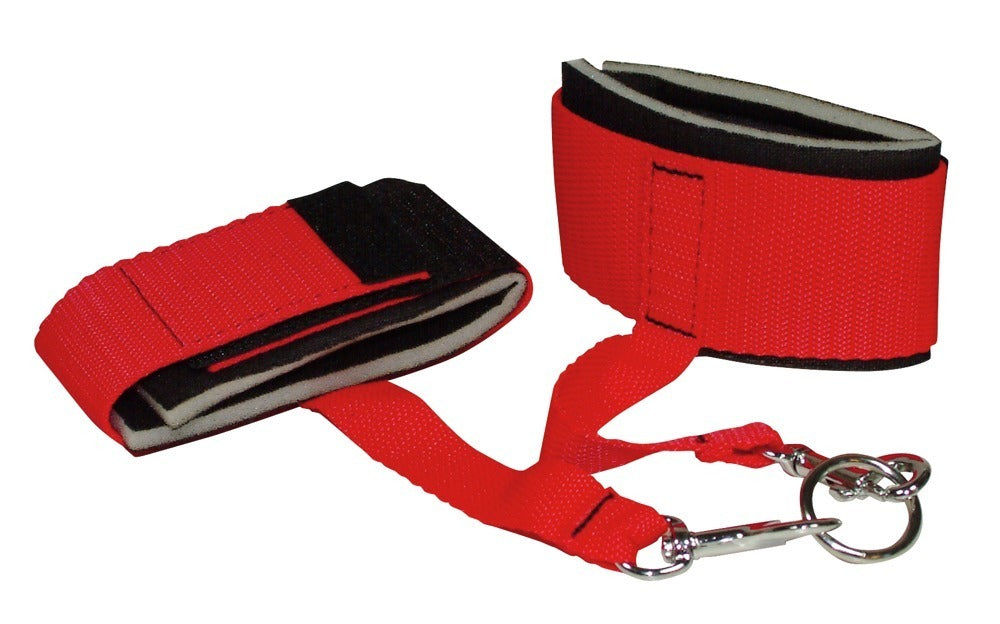 Bad Kitty Bondage-Set 8-teilig in Rot mit Fesseln, Maske, Knebel und Peitsche