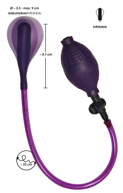 Bad Kitty Aufpumpbarer Analballon mit Handpumpe