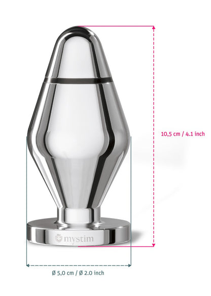 Mystim John Buttplug Large