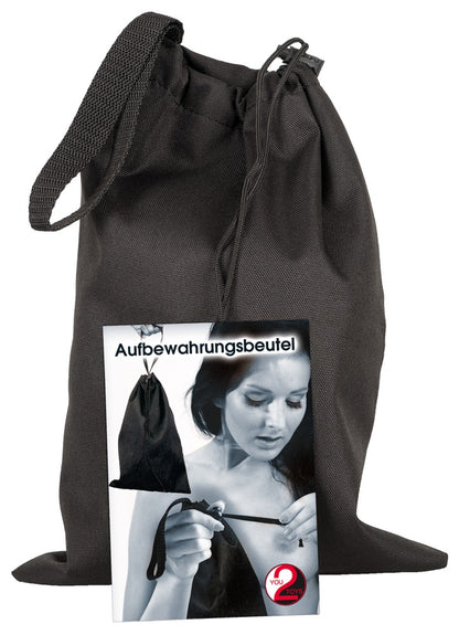 You2Toys Aufbewahrungsbeutel für Toys aus Polyester, schwarz