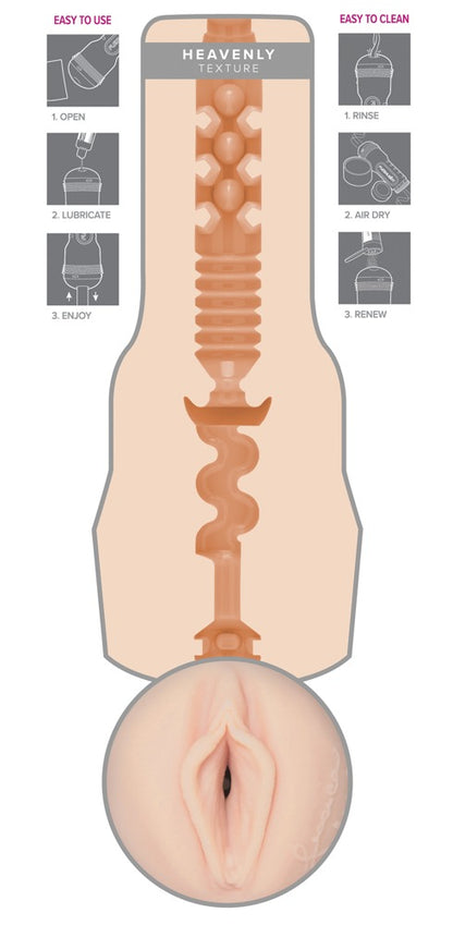 Fleshlight Jessica Drake Heavenly Masturbator, Vagina