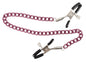 You2Toys Nipple Chain Nippelklammern mit Verbindungskette, lila