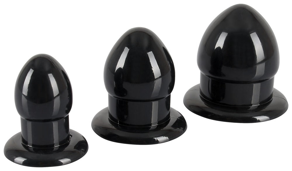 You2Toys Anal Stretching Plug Kit 3-teilig mit Standfuß