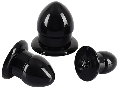 You2Toys Anal Stretching Plug Kit 3-teilig mit Standfuß