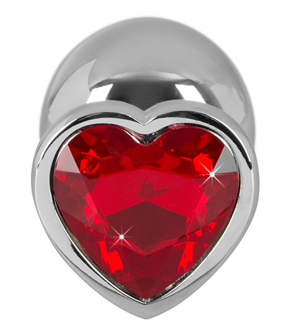 You2Toys Diamond Anal Plug M aus Aluminium mit Schmuckstein