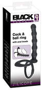 Black Velvets Cock & Ball Ring