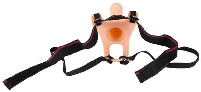 You2Toys Silicone Strap-on hohler Umschnalldildo für mehr Länge