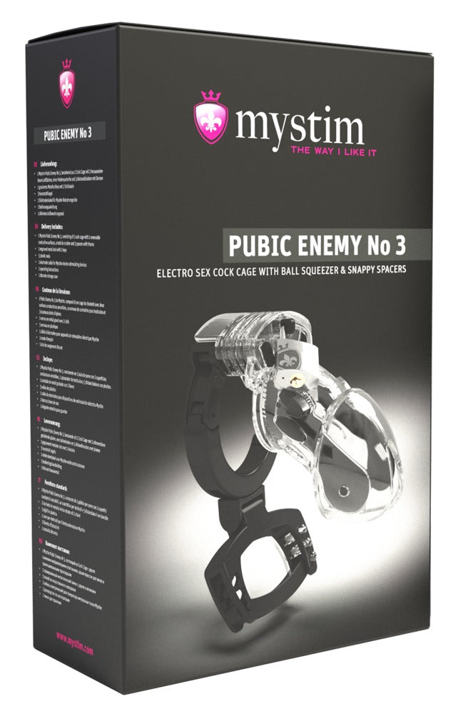 Mystim Pubic Enemy No 3