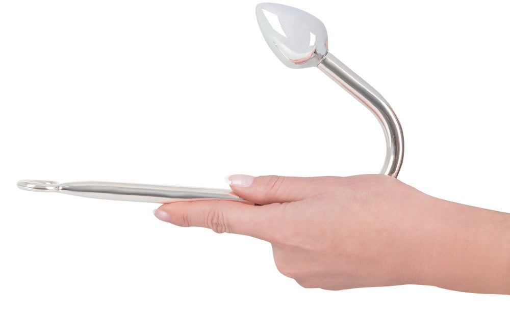 You2Toys Bondage Hook Analplug aus Aluminium mit Haken