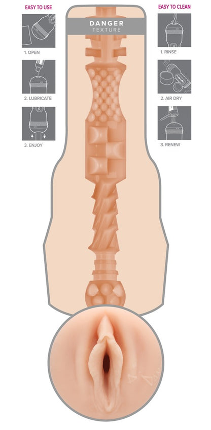 Fleshlight Abella Danger Masturbator, Vagina