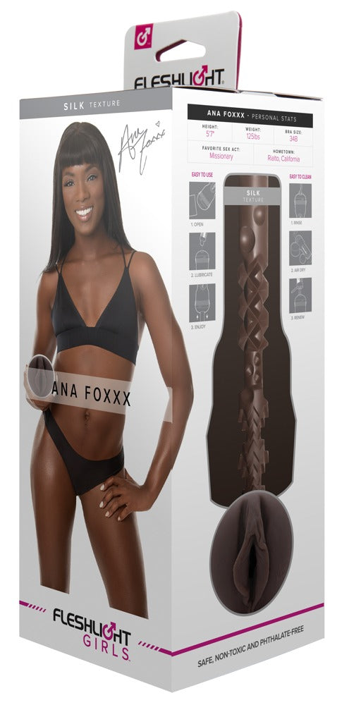 Fleshlight Ana Foxxx Silk Masturbator, Vagina