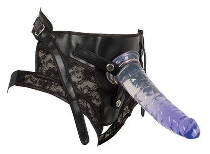 You2Toys Strap-On Kit for Playgirls mit 2 Dildos und Spitzen-Gurt