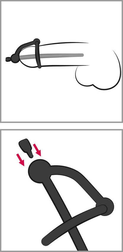 Penisplug PPlug Piss Play with Stopper a
