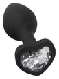 You2Toys Silicone Butt Plug klein mit Schmuckstein