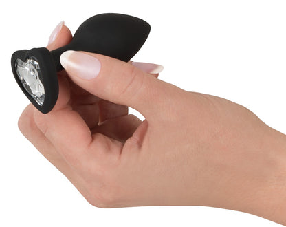 You2Toys Silicone Butt Plug klein mit Schmuckstein