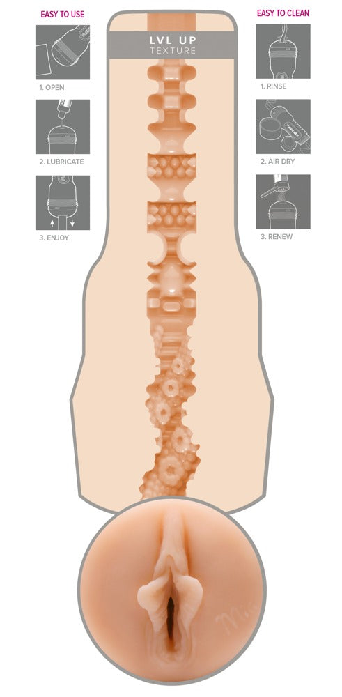 Fleshlight Mia Malkova LVL Up Masturbator, Vagina
