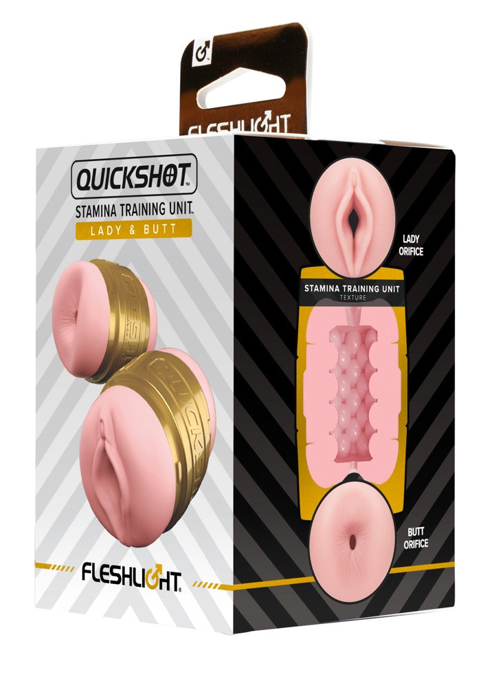 Fleshlight Quickshot STU Lady & Butt kompakter Masturbator