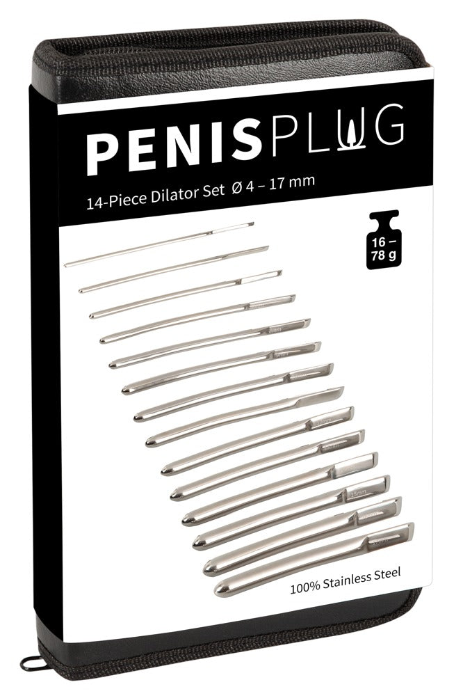 Penisplug PPlug 14-Piece Dilator Set