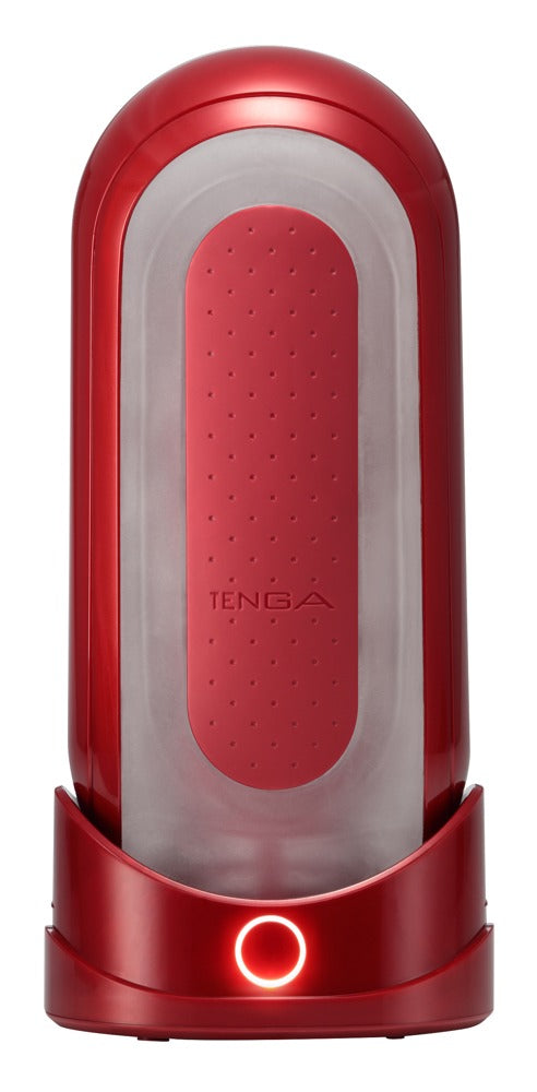 Tenga Flip 0 Red Warmer Package