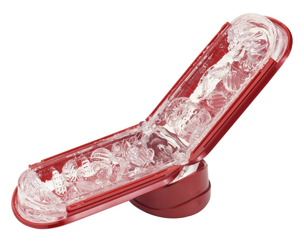 Tenga Flip 0 Red Warmer Package