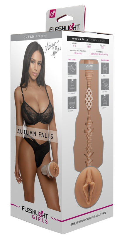 Fleshlight Autumn Falls Cream Masturbator, Vagina
