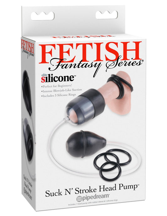 Fetish Fantasy Suck N Stroke Head Pump