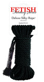Fetish Fantasy Deluxe Silk Rope Black