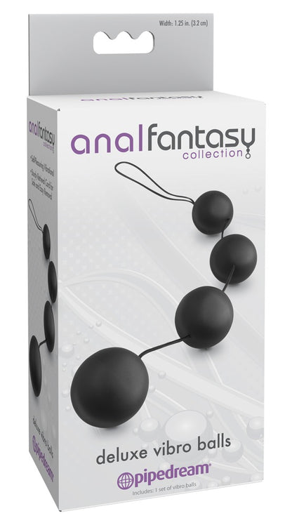 Anal Fantasy Collection AFC Deluxe Vibro Balls Black