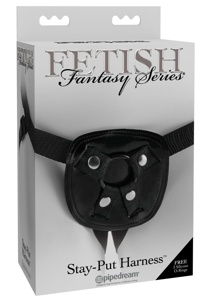 Fetish Fantasy Stay-Put Harness Black