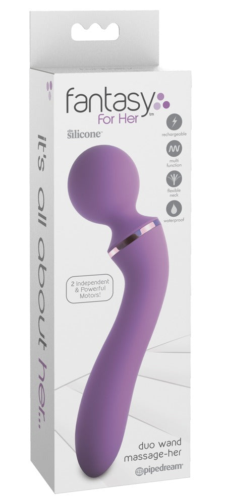 Fantasy For Her Duo Wand Massage-her