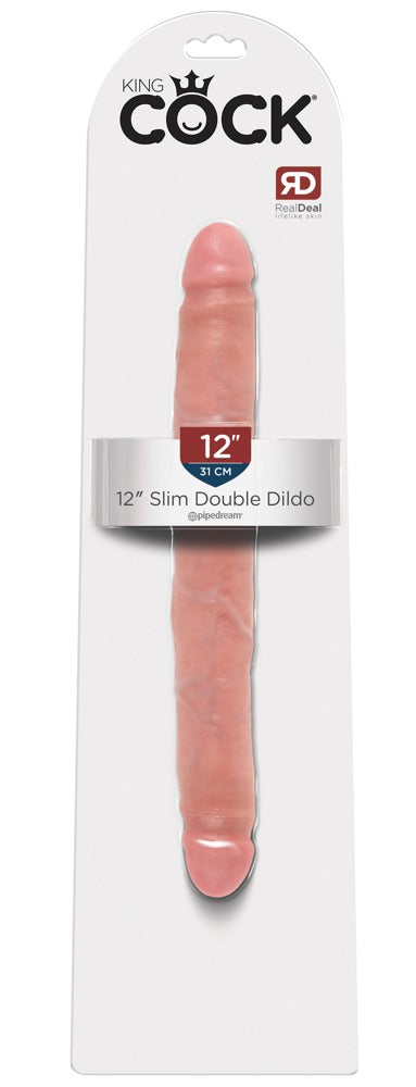 King Cock KC 12 Slim Double Dildo