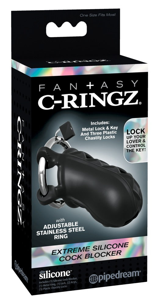Fantasy C-Ringz Extreme Silicone Cock Bloc