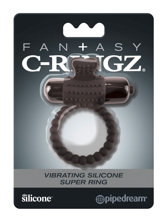Fantasy C-Ringz Vibrating Silicone Super R