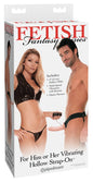 Fetish Fantasy Vibrating Strap-On Light