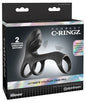 Fantasy C-Ringz Couples Cage Pro Black