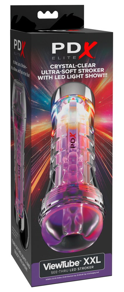 PDX Elite PDXE Viewtube XXL See-thru Cle