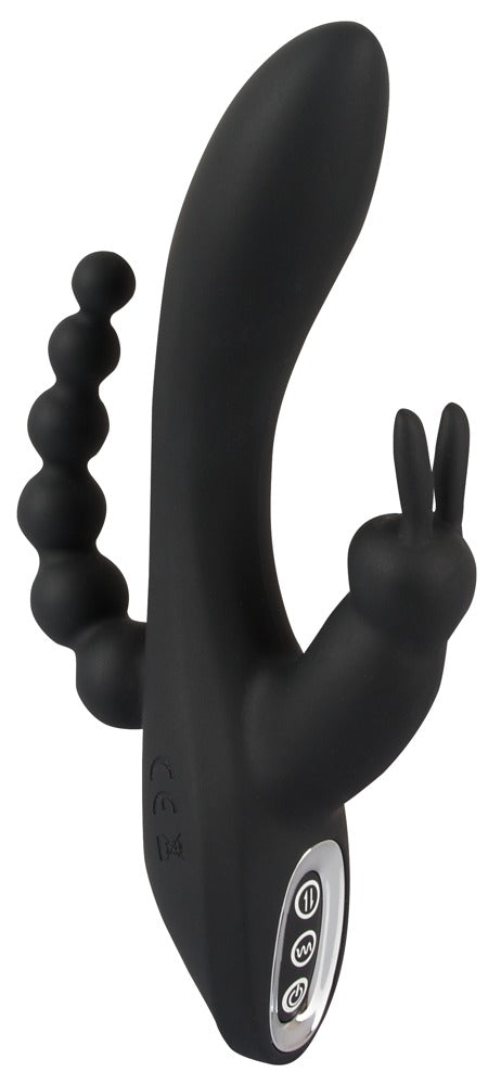 Sweet Smile Triple G-Spot Vibrator mit Klitoris- und Anus-Stimulator