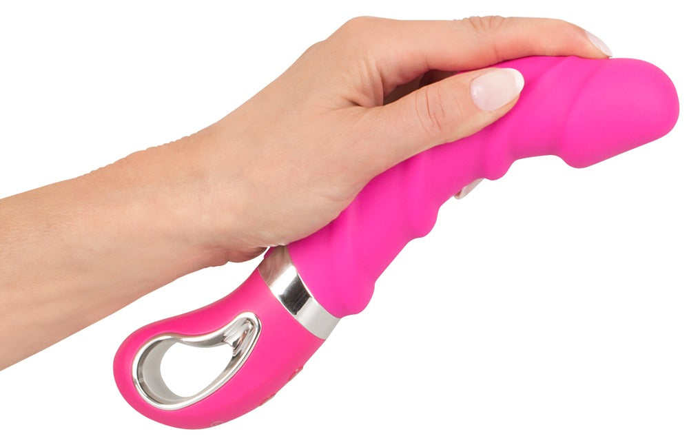 Sweet Smile Warming Soft Vibrator mit Wärmefunktion, pink