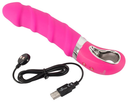 Sweet Smile Warming Soft Vibrator mit Wärmefunktion, pink