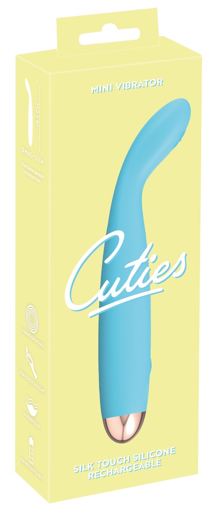Cuties Mini Vibrator Blue 2. Generation