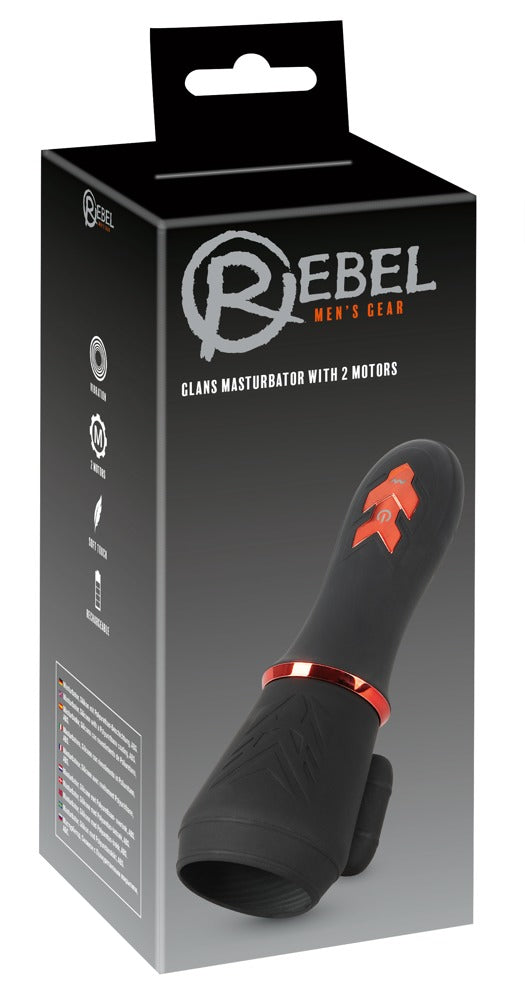 Rebel Glans Masturbator With 2