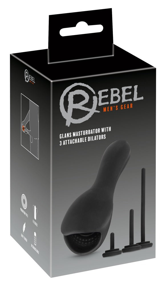 Rebel Glans Masturbator W/dila