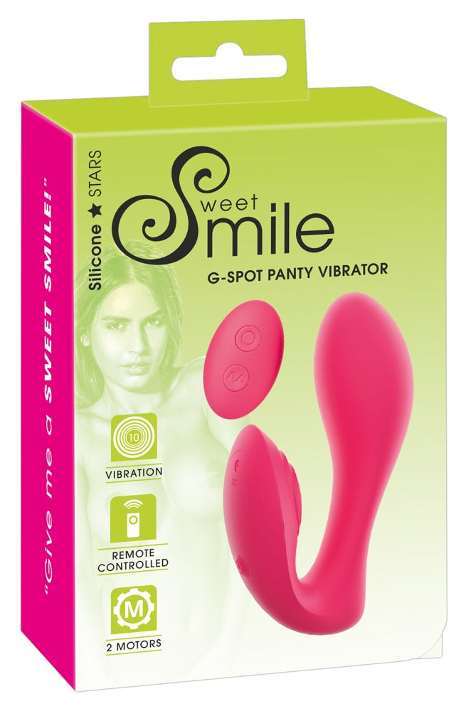 Sweet Smile RC G-Spot Panty Vibrator mit 2 Motoren