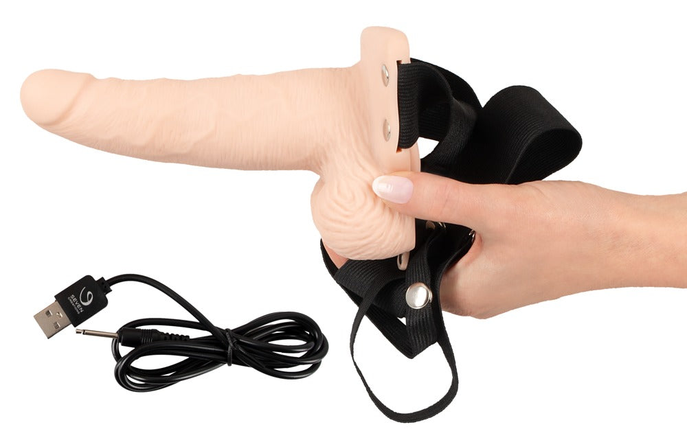 You2Toys Vibrating Strap-On Sleeve hohler Vibrator am Jockstring