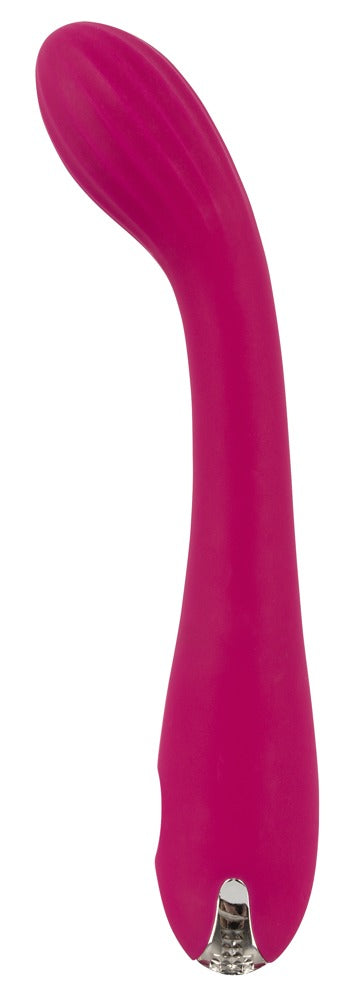 Sweet Smile G-Spot Vibrator mit flexiblem Hals und reizgeriffeltem Kopf