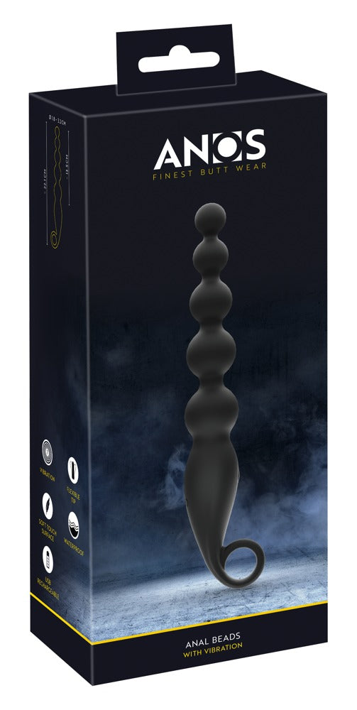ANOS Anal Beads With Vibration