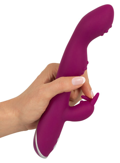 Sweet Smile A&G-Spot Rabbit Vibrator flexibel mit Klitoris-Stimulator